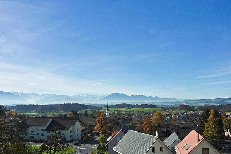 Maison individuelle avec vue panoramique sur la montagne  - 8932 Mettmenstetten