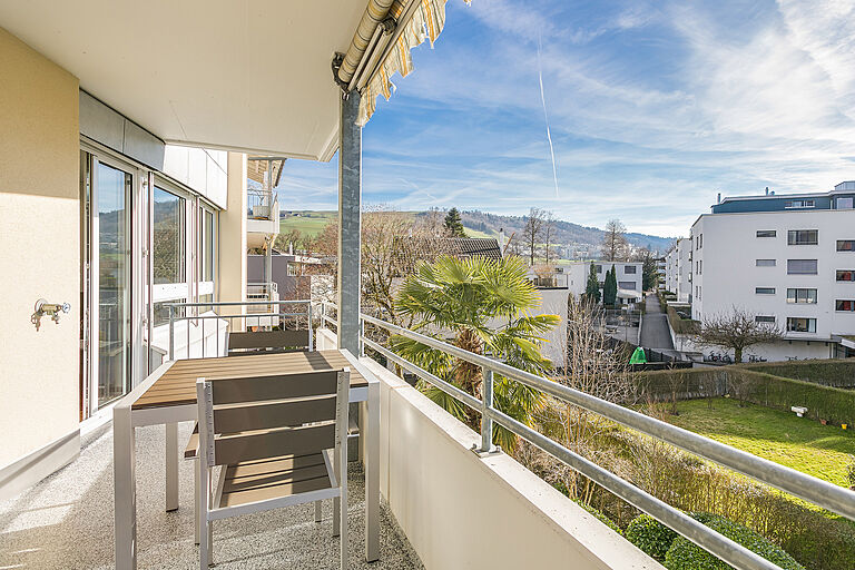3.5-Zimmer-Wohnung an ruhiger Lage am Stadtrand von Zug  - 6340 Baar