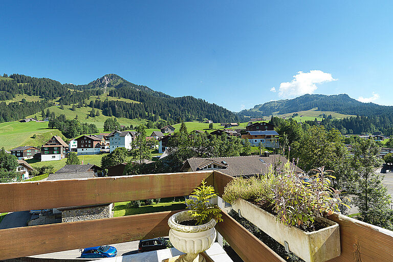 Dans une belle position panoramique: maison individuelle / de vacances avec un studio indépendant  - 8843 Oberiberg SZ