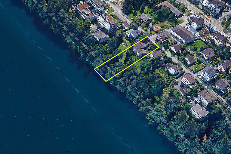 Building plot for villa with 479 sqm living space at Lake Rotsee (Lucerne)  - 6030 Ebikon
