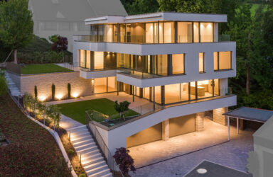 VILLA PANORAMA – Exclusive newly built villa with unobstructed lake and mountain views in Baar  in Baar