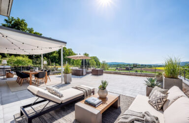 Exklusive Villa mit Panorama-Aussicht in bester Südhanglage  in Fislisbach