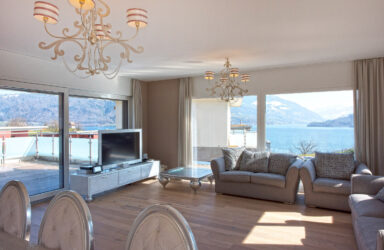 Land lease: Luxurious, detached 7-bedroom detached house with lake and mountain views  in Risch
