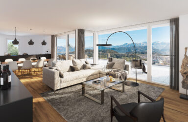 Alpen-Panorama 5.5-Doppel-Einfamilienhäuser  in Kriens